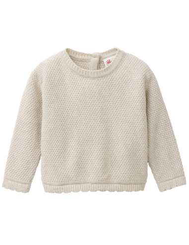 Pullover bimba in cotone bio -col....